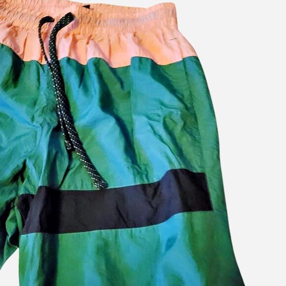 Vintage Nike Flight green and pink Track Pants - Picture 2 of 5